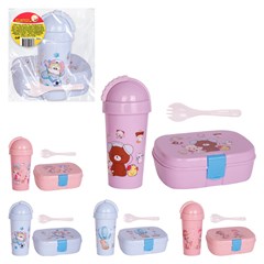 Kit lancheira  infantil 3pcs                 cx:024