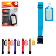 Cinta e identificador para mala              cx:060