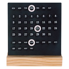 Calendario permanente decorativo  4x14x16cm     cx:060