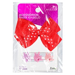Acessorios p/cabelo laco c/4pcs              cx:240