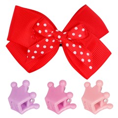 Acessorios p/cabelo laco c/4pcs              cx:240