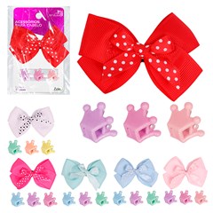 Acessorios p/cabelo laco c/4pcs              cx:240
