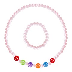 Kit beleza pingente luxo 2pcs                cx:240