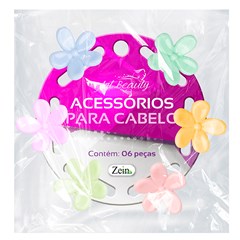 Acessorios p/cabelo presilha 6pcs            cx:240