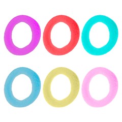 Acessorios  p/cabelo elastico color 72pcs    cx:048