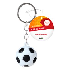 Chaveiro bola de futebol 9cm                 cx:240