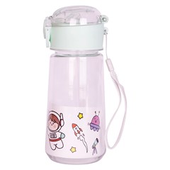 Garrafa infantil c/adesivos  350ml         cx:036