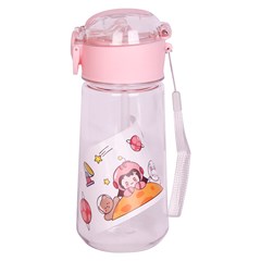 Garrafa infantil c/adesivos  350ml         cx:036