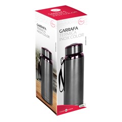 Garrafa term inox color 635ml               cx:024