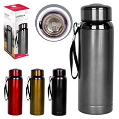 Garrafa term inox color 635ml               cx:024