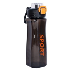 Garrafa plast c/canudo 800ml          cx:024