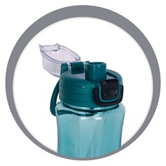 Garrafa plast c/canudo 800ml          cx:024