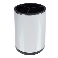 Porta talheres inox 17x12cm                  cx:012