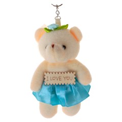 Chaveiro pelucua urso love 19cm              cx:240