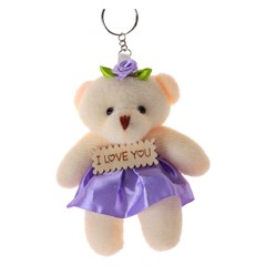 Chaveiro pelucua urso love 19cm              cx:240