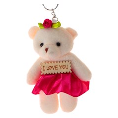 Chaveiro pelucua urso love 19cm              cx:240