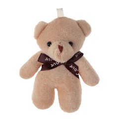 Chaveiro pelucia urso laco 16cm              cx:240
