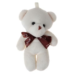 Chaveiro pelucia urso laco 16cm              cx:240
