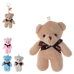 Chaveiro pelucia urso laco 16cm              cx:240