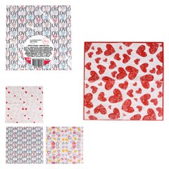Guardanapo papel estamp amor c/20pcs 33x33cm cx:120