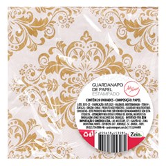 Guardanapo papel estamp c/20pcs 33x33cm      cx:120