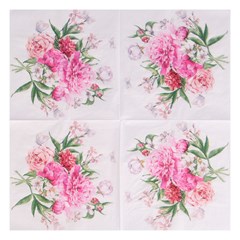Guardanapo papel estamp flores c/20pcs 33x33 cx:120