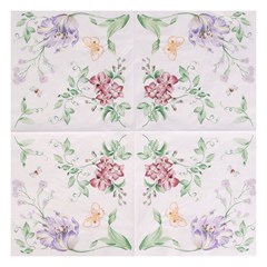 Guardanapo papel estamp flores c/20pcs 33x33 cx:120