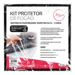 Kit protetor de fogao reutilizavel 4pcs                   cx:060