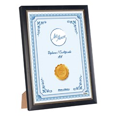 Moldura mad diploma a4 21x30cm           cx:048