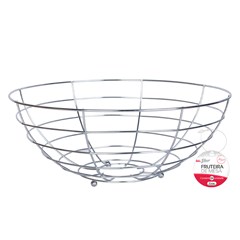 Fruteira de mesa aramado 26x10,5cm                cx:024