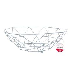 Fruteira de mesa aramado 28x18,5cm        cx:024