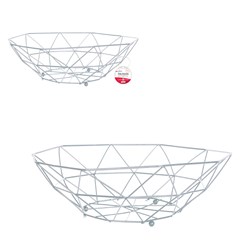 Fruteira de mesa aramado 28x18,5cm        cx:024