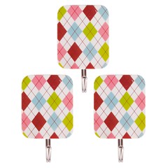 Gancho ades quadr decorado 3pcs             cx:144