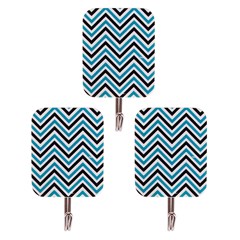 Gancho ades quadr decorado 3pcs             cx:144