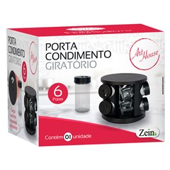 Porta condimento giratorio 6pcs              cx:012