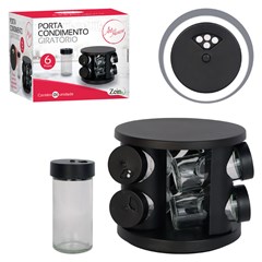 Porta condimento giratorio 6pcs              cx:012