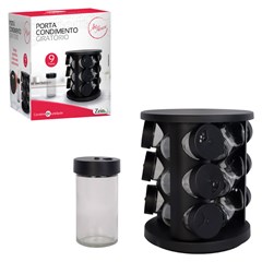 Porta condimento giratorio 9pcs              cx:010