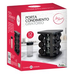 Porta condimento giratorio 12pcs             cx:008
