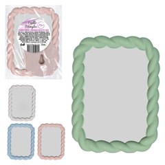 Espelho ret 2x18x13cm                     cx:060