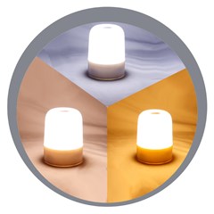 Luminaria led usb 8x10cm             cx:036