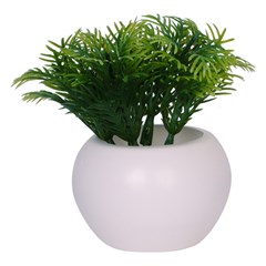 Vaso plast c/suculenta 10x5,5cm         cx:072