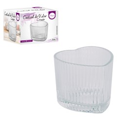 Castical vidro coracao 7cm                   cx:048