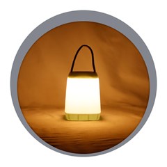 Luminaria led  portatil 9x7x12cm            cx:024