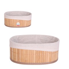 Cesto multiuso red bambu 16,5x24x10cm               cx:018