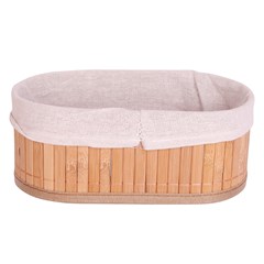 Cesto multiuso red bambu 10,5x20,5x8cm                cx:018