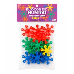 Blocos engrenagens de montar                 cx:120