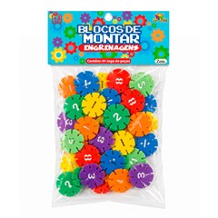 Blocos engrenagens de montar                 cx:120
