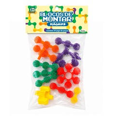 Blocos magicos de montar                     cx:120