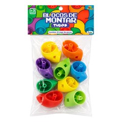 Blocos tubos de montar                       cx:120
