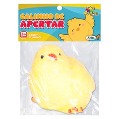 Galinho de apertar c/bolinhas 7cm            cx:00072